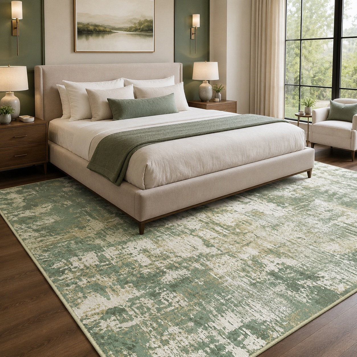 The Sage – Modern Abstract Area Rug & Runner