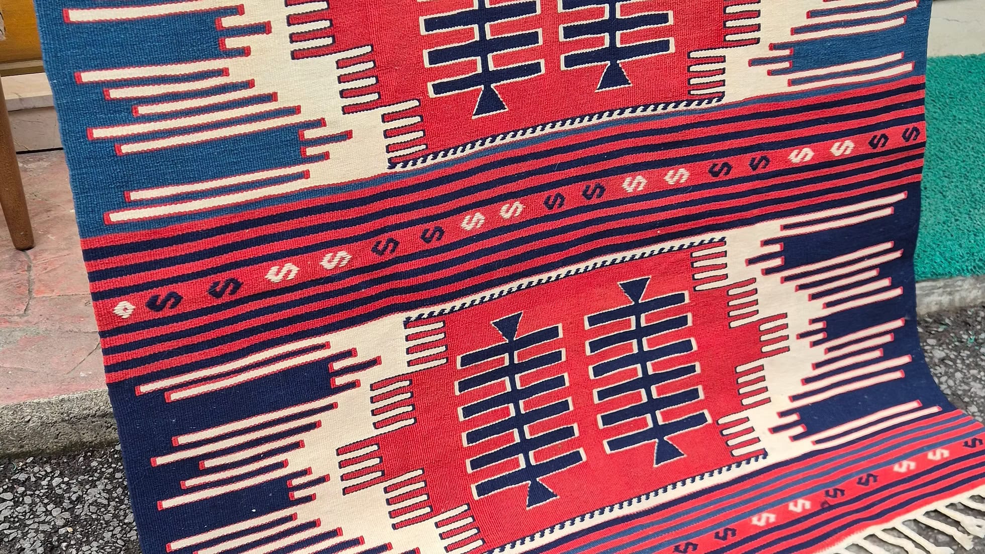 High-end Southwestern style designer rug