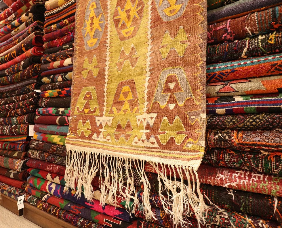 Antique Turkish Barak kilim, 1940s, with muted soft clay and pistachio mousse colors.