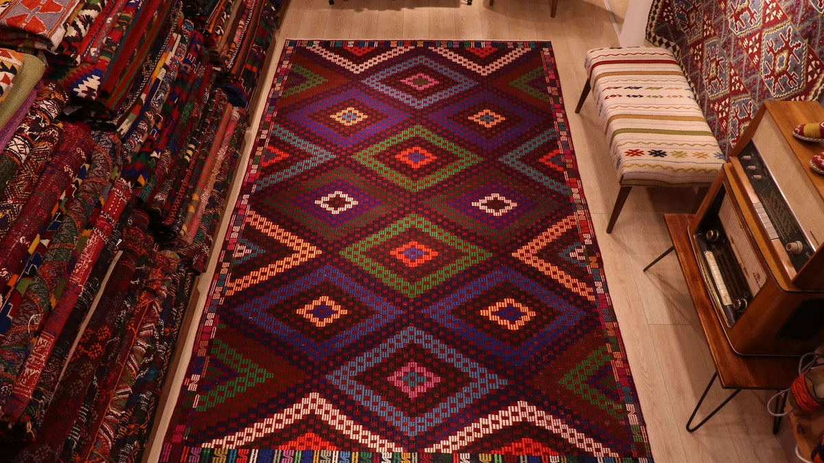 1960s Turkish Masterpiece—Vintage Cecim Rug | Kilim Couture New York